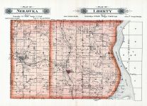 Nehawka and Liberty Townships, Union, Cass County 1905